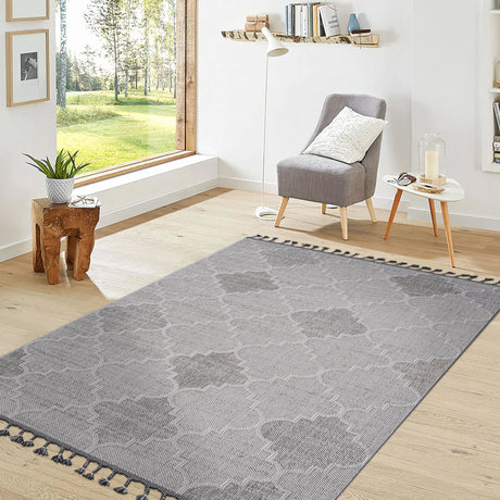 Guros - Indoor / Outdoor Trellis Area Rug - view 14
