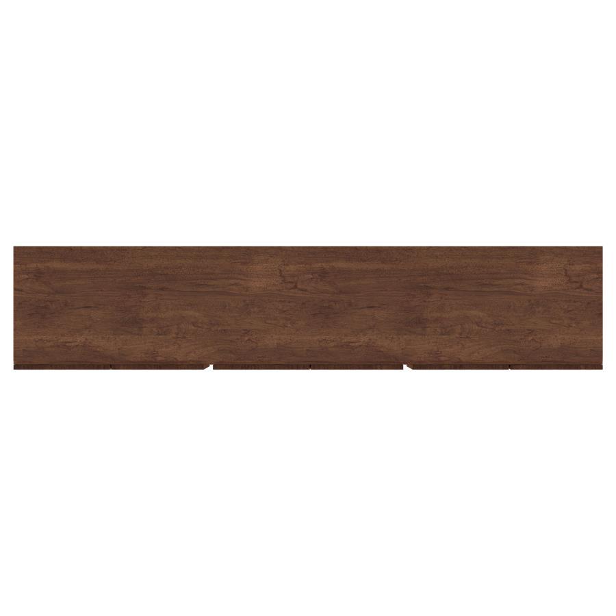 Trask - Wood TV Stand Media Console - Mango Brown by Coaster Fine Furniture | Bel Furniture