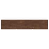 Trask - Wood TV Stand Media Console - Mango Brown by Coaster Fine Furniture | Bel Furniture