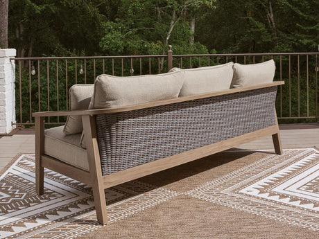 Harmony Headlands - Sofa With Cushion - Natural / Gray - view 5