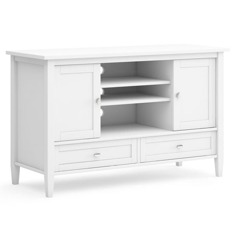 Warm Shaker - Transitional Style TV Media Stand - view 15