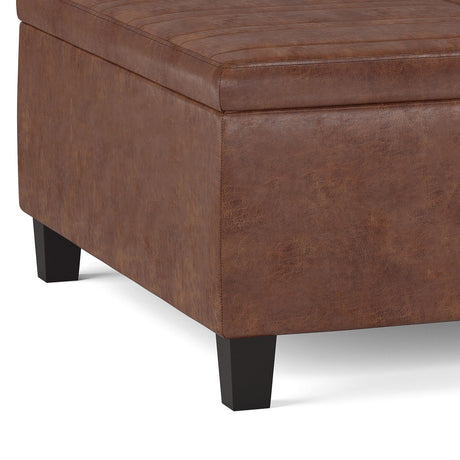 Ellis - Coffee Table Storage Ottoman Contemporary Design - view 26