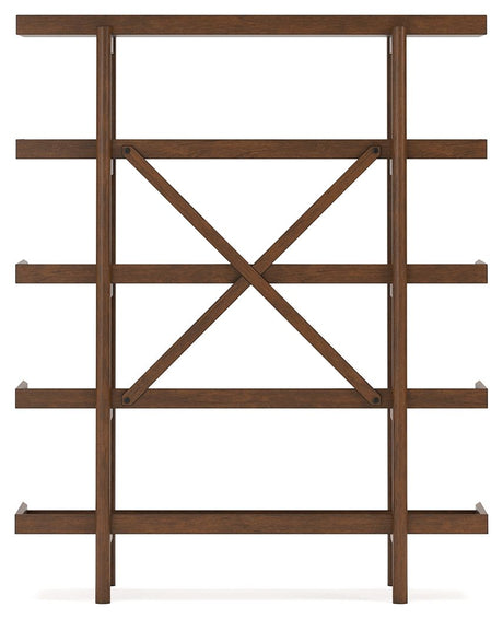 Lyncott - Brown - Bookcase by Signature Design by Ashley® | Bel Furniture