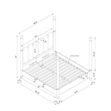 Sarai - 5 Pieces Bedroom Set With Upholstered Headboard