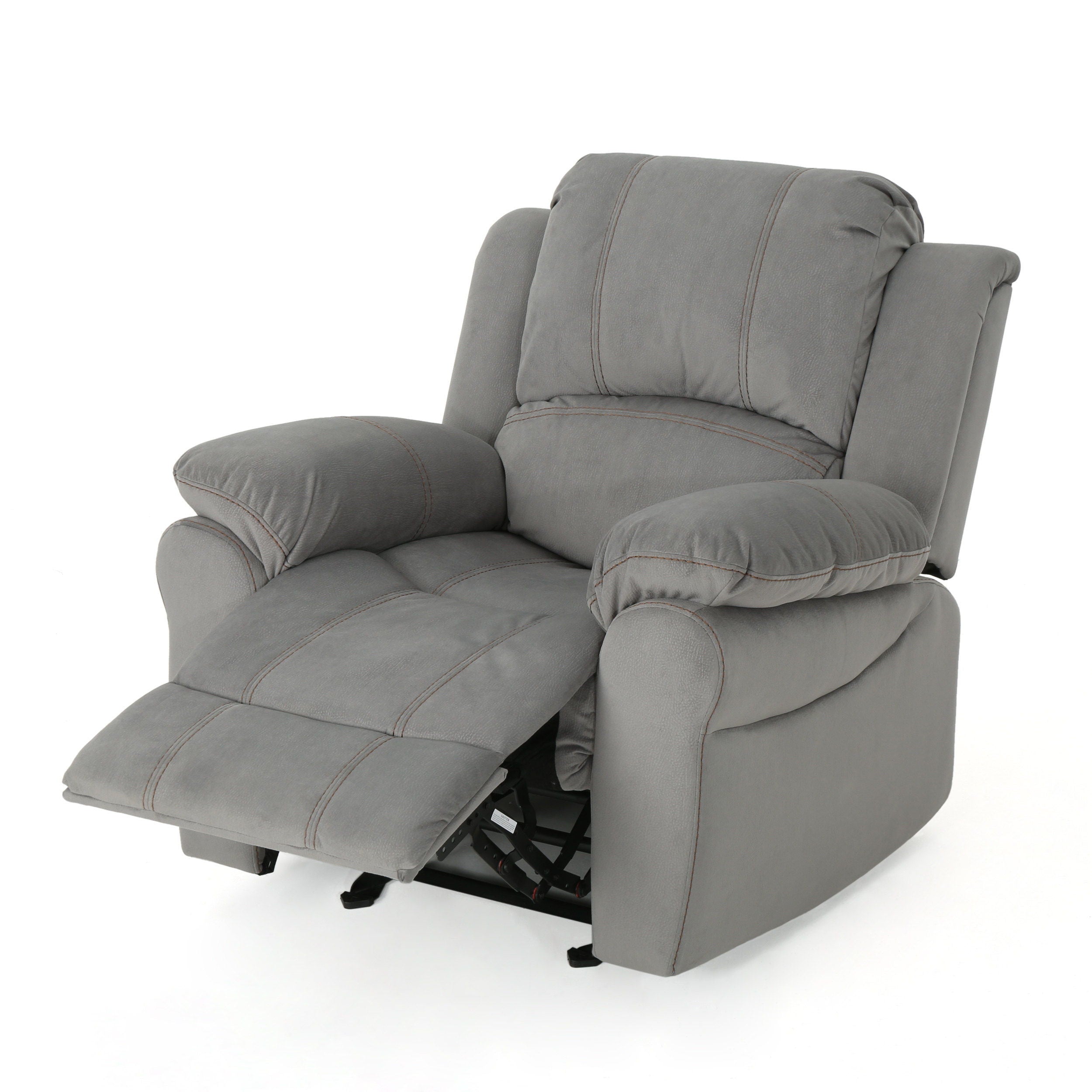 Wide - Manual Glider Standard Recliner - Gray