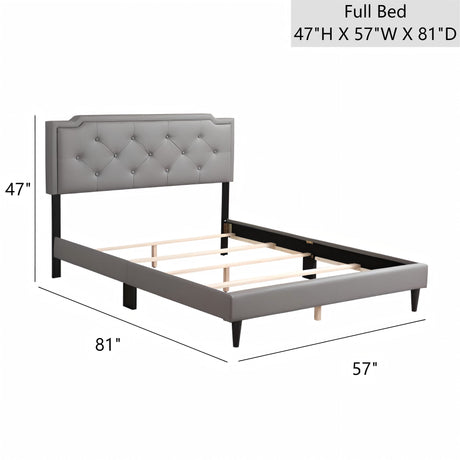 Button Tufted Bed Charming For Cozy Spaces - view 95