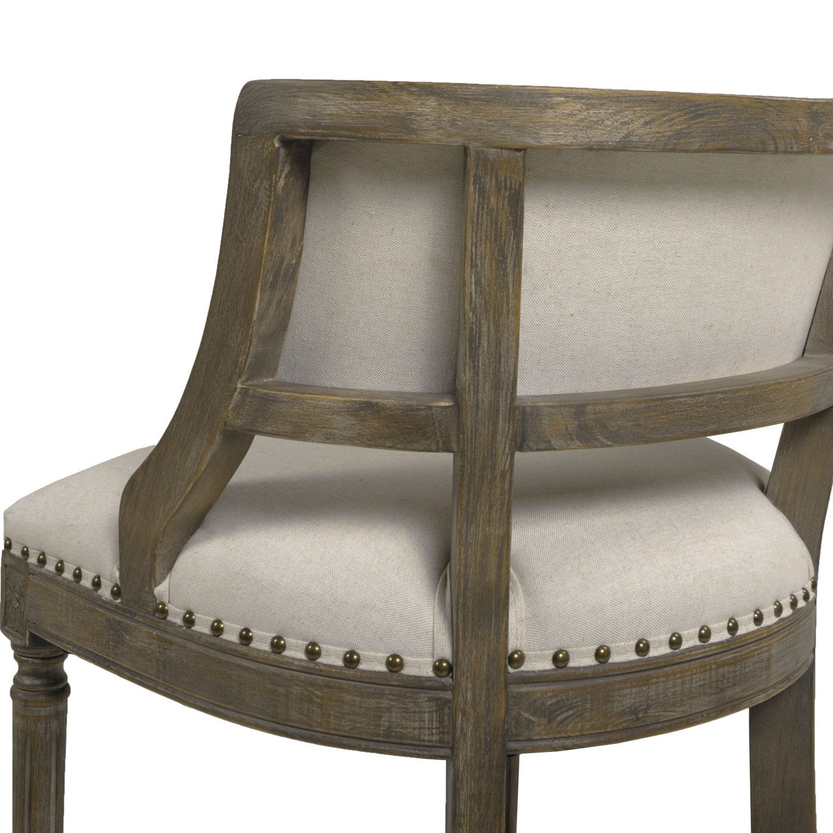 Paris - Farmhouse Counter Height Bar Stool With Backrest by Jennifer Taylor Home | Bel Furniture