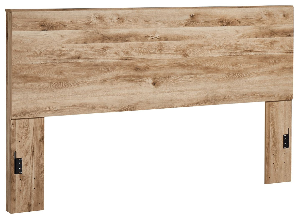 Hyanna - King Panel Headboard - Tan Brown