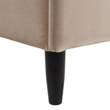 Aspen - Vertical Tufted Modern Headboard Platform Bed Set by Jennifer Taylor Home | Bel Furniture