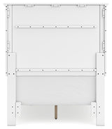 Fortman - Twin Panel Bed - White