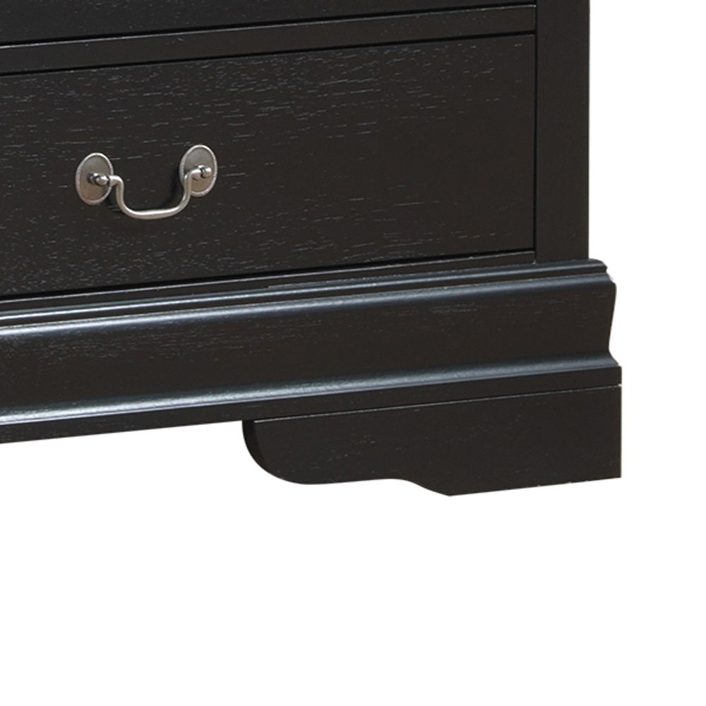 Louis Phillipe - Dresser - Black by Glory Furniture | Bel Furniture