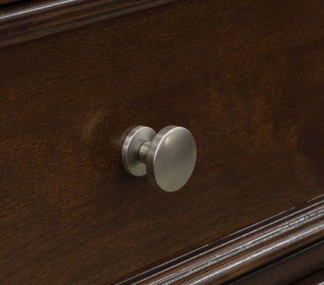 Danabrin - Brown - Five Drawer Chest by Signature Design by Ashley® | Bel Furniture