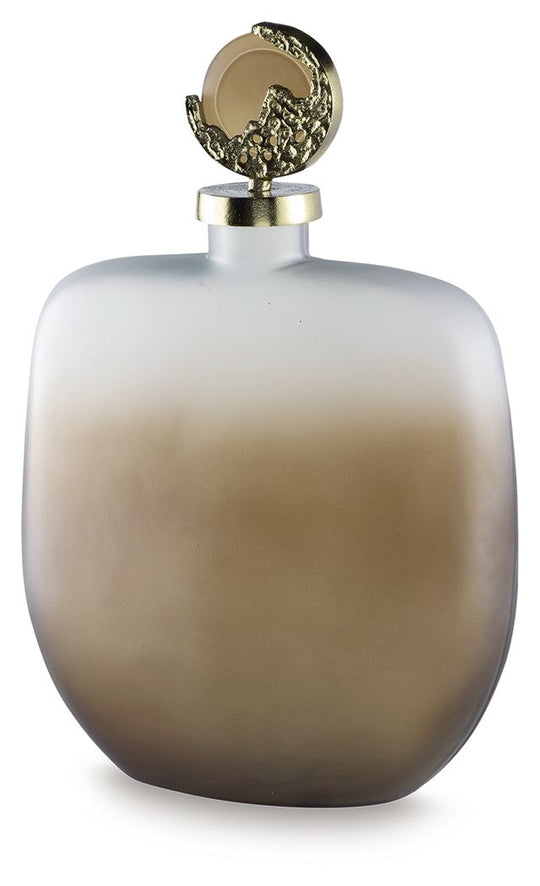 Acario - Jar Beige 12"W x 6"D x 17"H by Signature Design by Ashley® | Bel Furniture