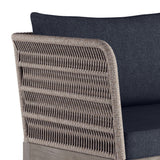 Santiago - Outdoor Sofa - Slate Gray by Simpli-Home | Bel Furniture