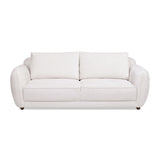 Sharon - Puffy Arm Sofa - Alpaca Off-White by Jennifer Taylor Home | Bel Furniture