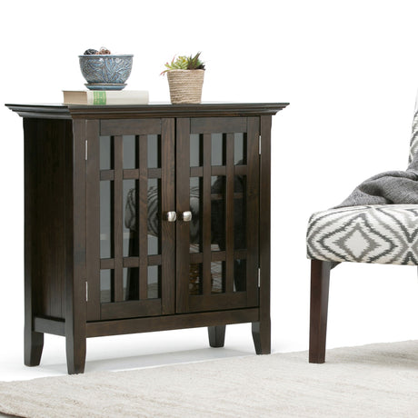 Bedford - Storage Media Cabinet by Simpli-Home | Bel Furniture