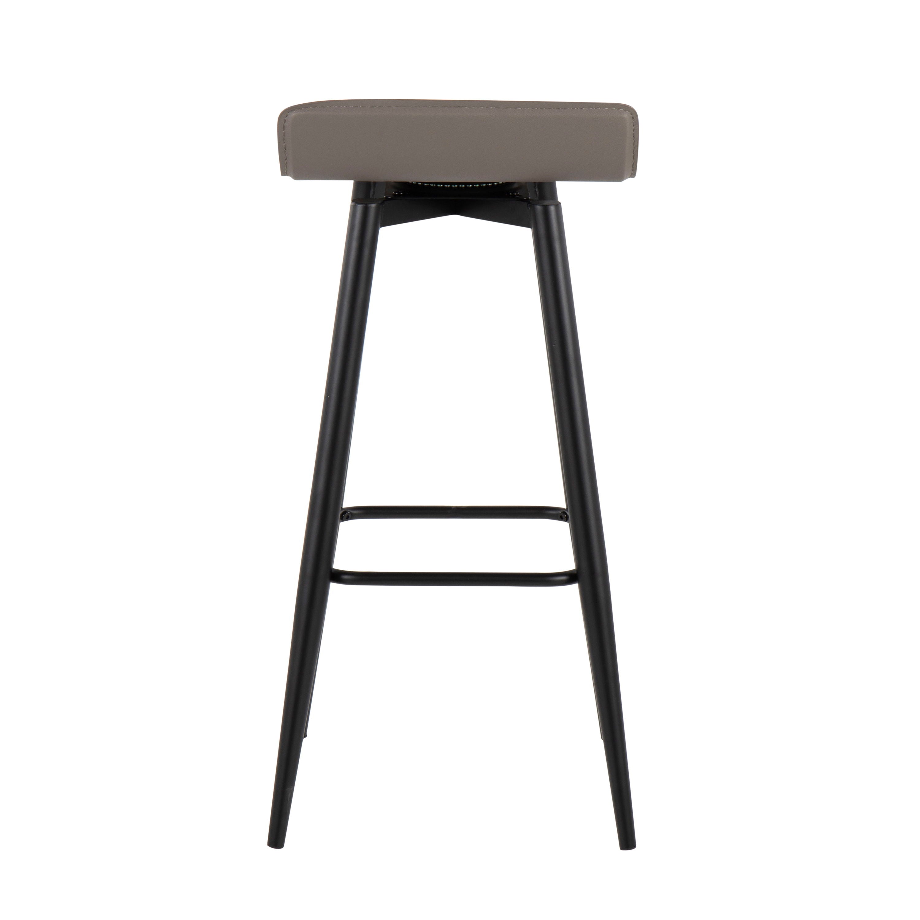 Ale - Contemporary Fixed Height Bar Stool (Set of 2)