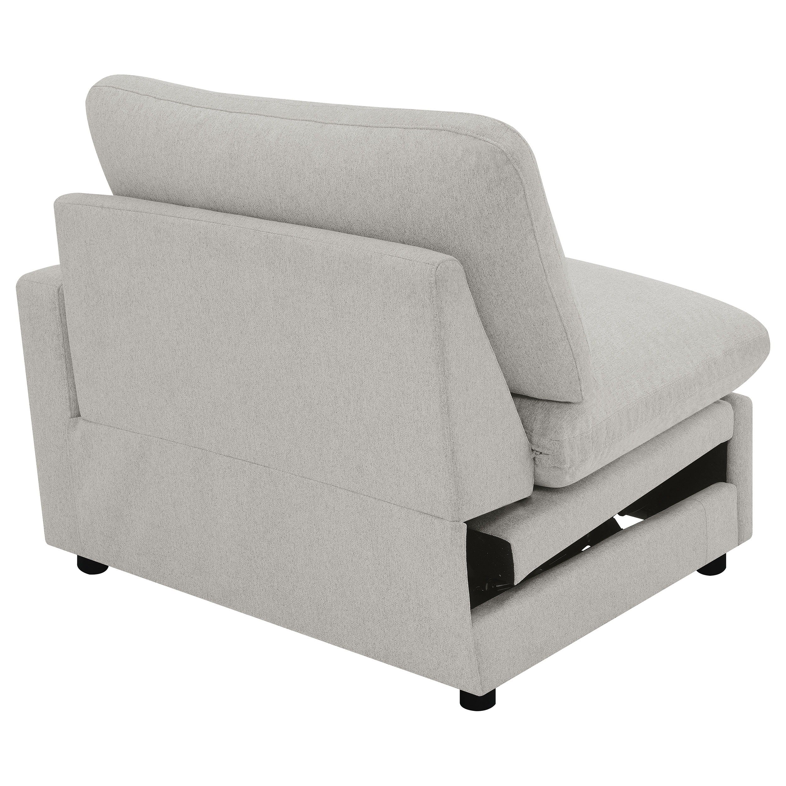 Collins - Modular Power Reclining Sectional RAF Power Recliner - Gray