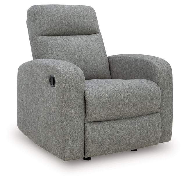 Gauntlet - Sterling - Rocker Recliner by Signature Design by Ashley® | Bel Furniture