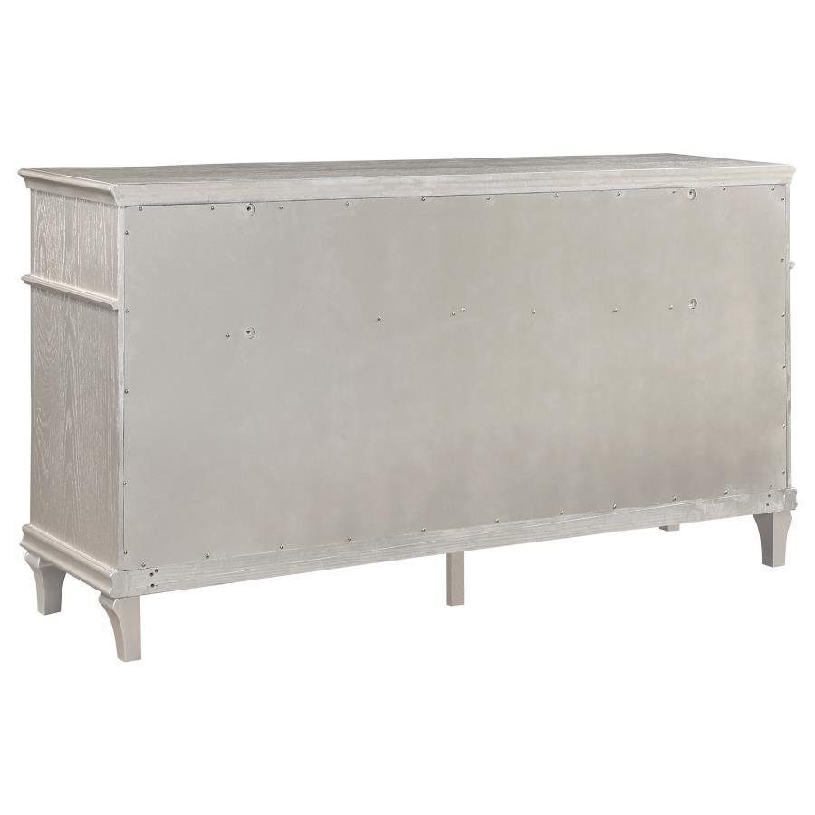 Evangeline - 9-Drawer Dresser - Silver Oak