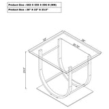 Danville - Glass Top Coffee Table Set by Coaster Fine Furniture | Bel Furniture