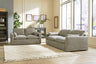 Dramatic - Living Room Set Dark Gray 2 Pc. Sofa, Loveseat by Benchcraft® | Bel Furniture