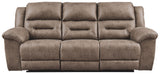 Stoneland - Power Reclining Sofa Light Brown by Signature Design by Ashley® | Bel Furniture