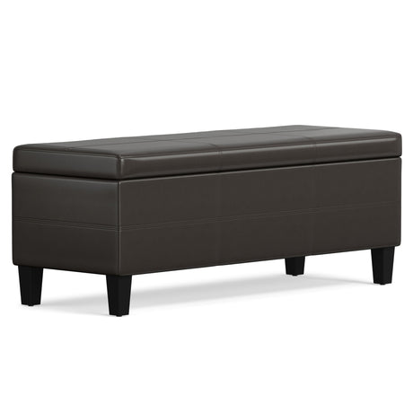 Afton - Large Storage Ottoman Bench - view 23