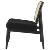 Rayo - Rattan Cane Back Accent Chair With Padded Seat by Coaster Fine Furniture | Bel Furniture