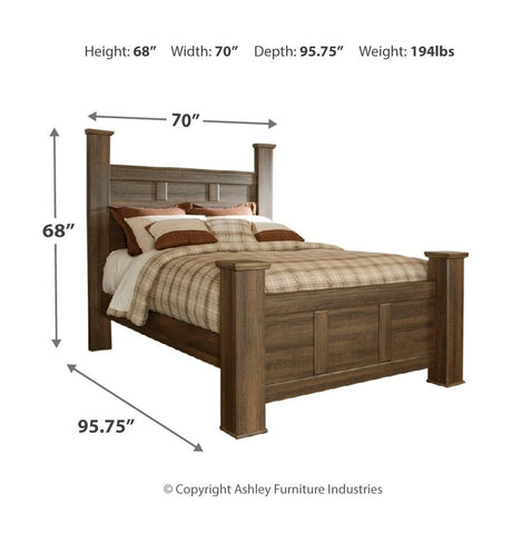 Juararo - Poster Bedroom Set by Signature Design by Ashley® | Bel Furniture