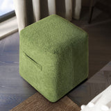 Clyde - Tapered Square Upholstered Ottoman by Jennifer Taylor Home | Bel Furniture