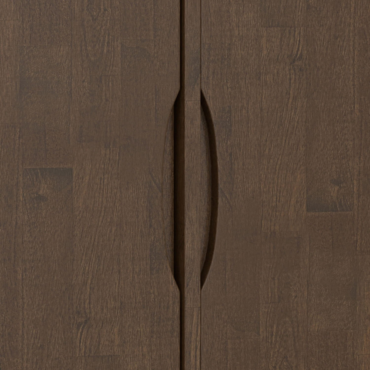 Harper - 3 Door Sideboard Buffet / Storage Cabinet - Walnut Brown by Simpli-Home | Bel Furniture