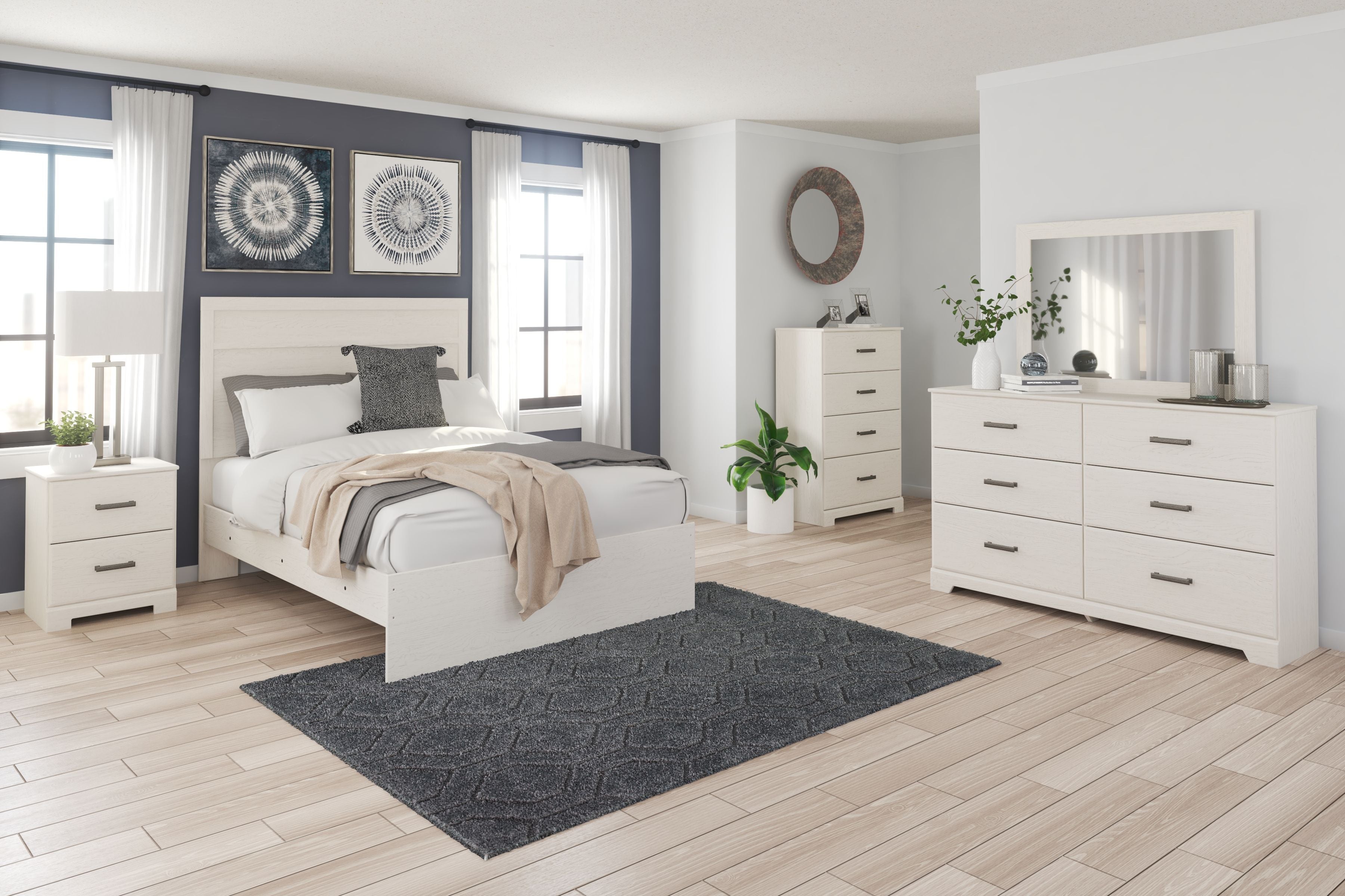 Stelsie - Youth Panel Bedroom Set - 5 Piece Bedroom Sets by Signature