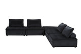 Anna - Soft Velvet Modular Sofa by Lilola Home | Bel Furniture
