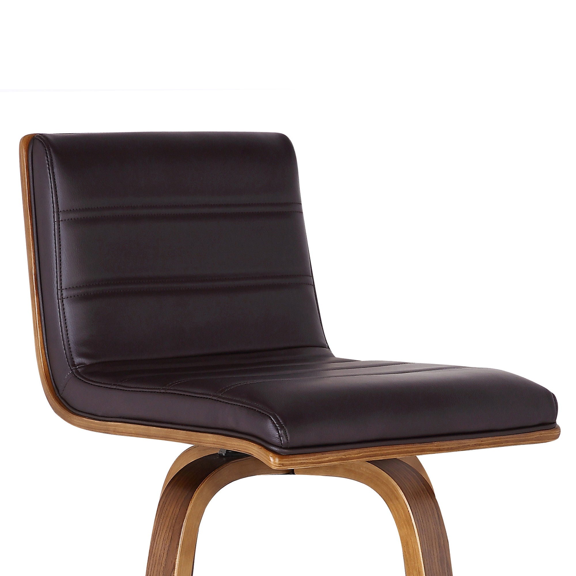 Swivel Low Back Bar Height / Bar Chair - Brown