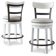Valebeck - Full Back Swivel Stool