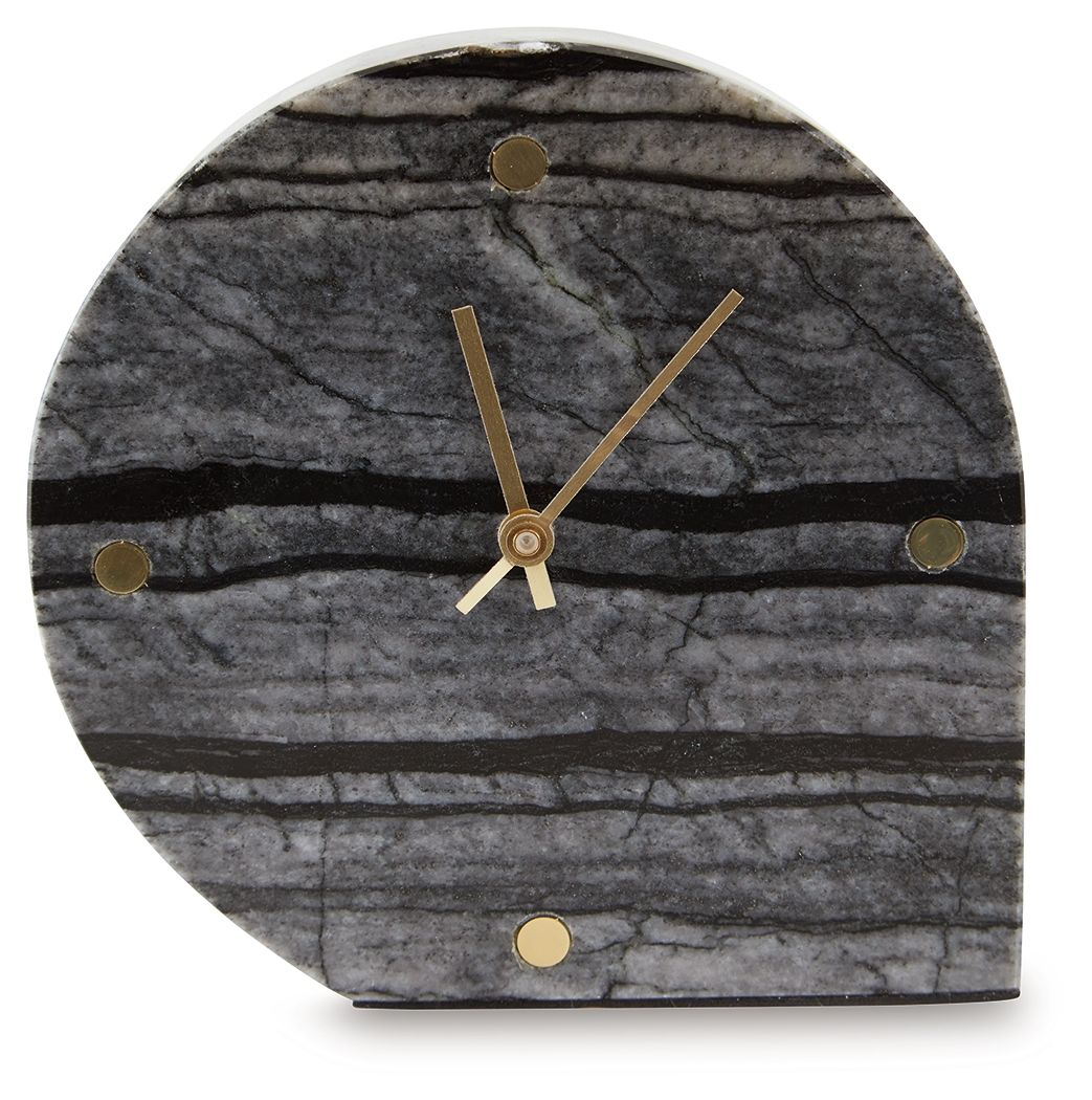 Janmour - Table Clock by Signature Design by Ashley® | Bel Furniture
