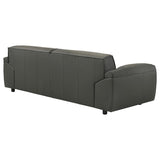 Buxton - Top Grain Leather Upholstered Sofa