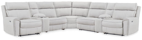 Social Pointe - Reclining Sectional - view 6