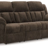 Frohn - Reclining Sofa Dark Brown by Signature Design by Ashley® | Bel Furniture