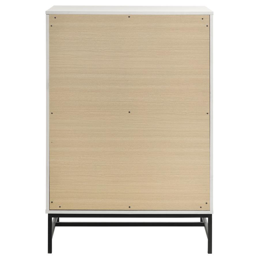 Sonora - 4-Drawer Bedroom Chest - White by Coaster Fine Furniture | Bel Furniture