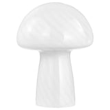 Kanaby - Mushroom Shaped Glass Bedside Table Lamp - White by Coaster Fine Furniture | Bel Furniture