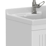 Murphy - Laundry Cabinet & Faucet And Stainless Steel Sink