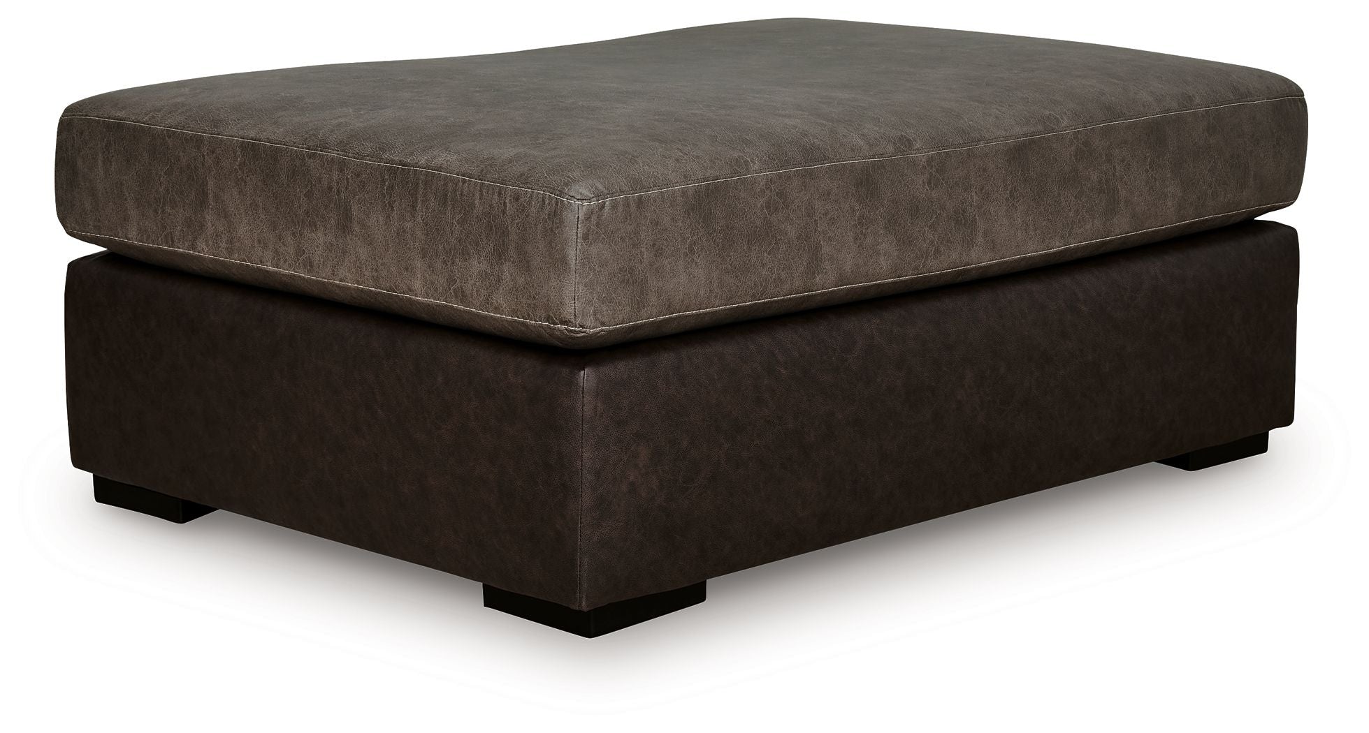 Castille Way - Oversized Accent Ottoman - Fossil | BEL Furniture