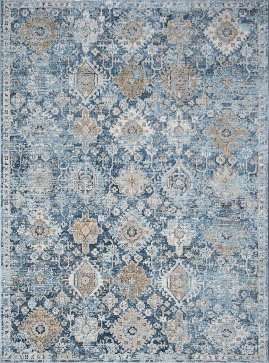 Noble - 5'3" X 7'3" Area Rug - Blue