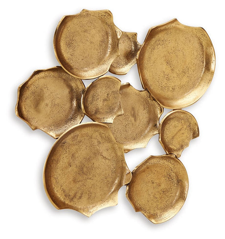 Gageton - Antique Gold Finish - Wall Decor by Signature Design by Ashley® | Bel Furniture
