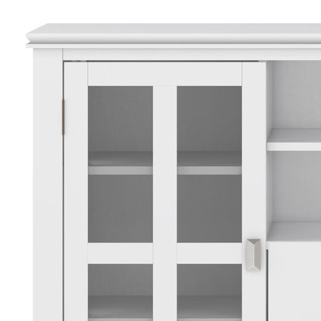Artisan - Handcrafted, Tall TV Media Stand by Simpli-Home | Bel Furniture