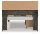 Frandern - Bookcase Panel Bedroom Set With Storage