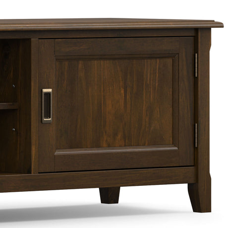 Burlington - Low TV Media Stand - Mahogany - view 7