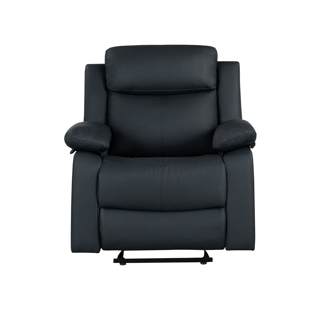 Blanche - Glider Recliner With LED, Pillow Top Arms